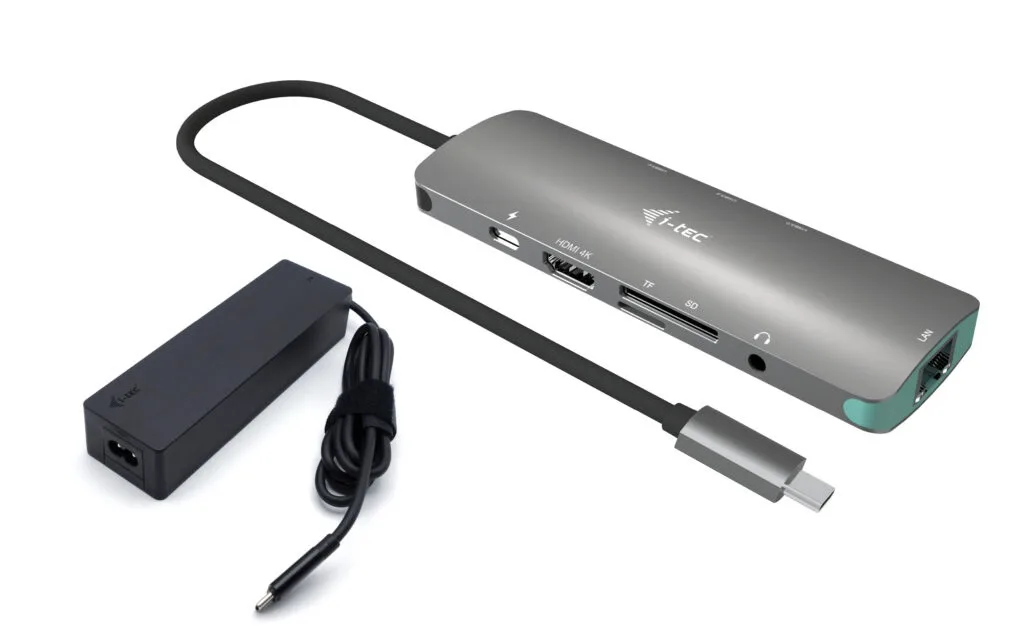 I-TEC NANO LAN DOCK + P/S 100W/DOCK 4K HDMI LAN PD 100W — stacja dokująca