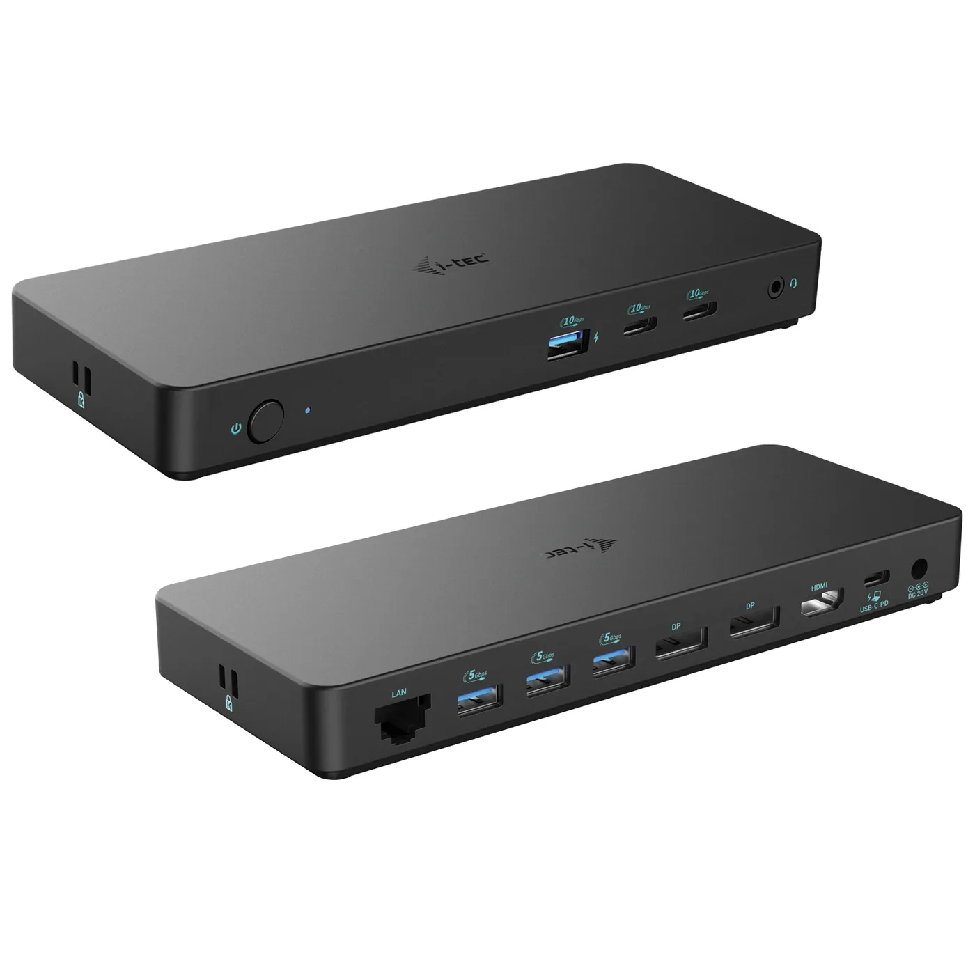 I-TEC USB-C 3X 4K LCD GEN2 PRO/I-TEC USB-C DOCK PD 100W — stacja dokująca
