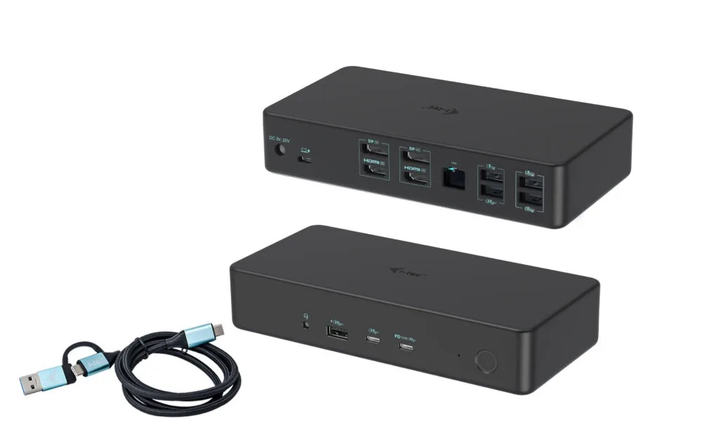 I-TEC USB 3.0/USB-C/TB 3 PRO DUAL 4K/DISPLAY DOCKING STATION GEN2 PD — stacja dokująca