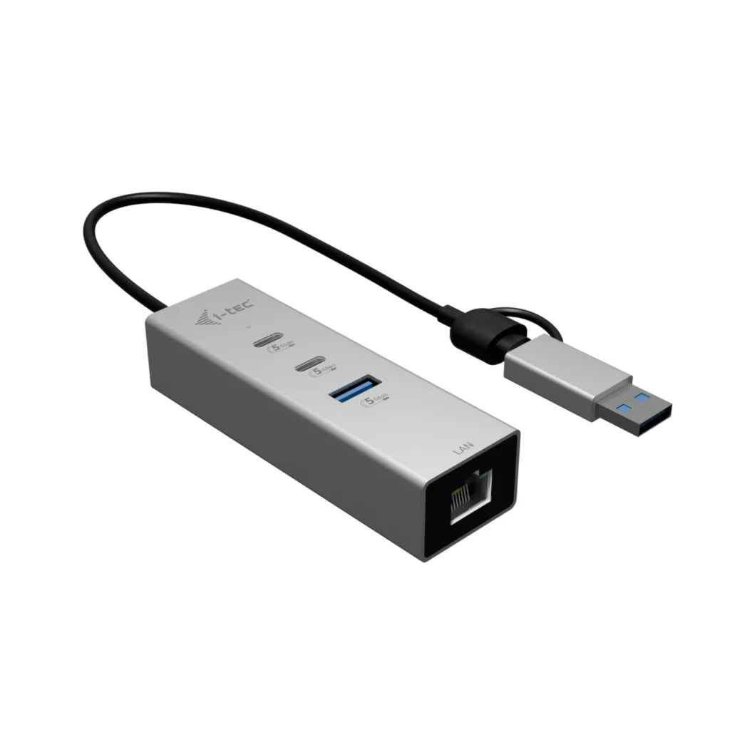 I-TEC USB-C/A HUB 3X USB + LAN/2X USB-C 1X USB-A 2.5 GBIT LAN — stacja dokująca
