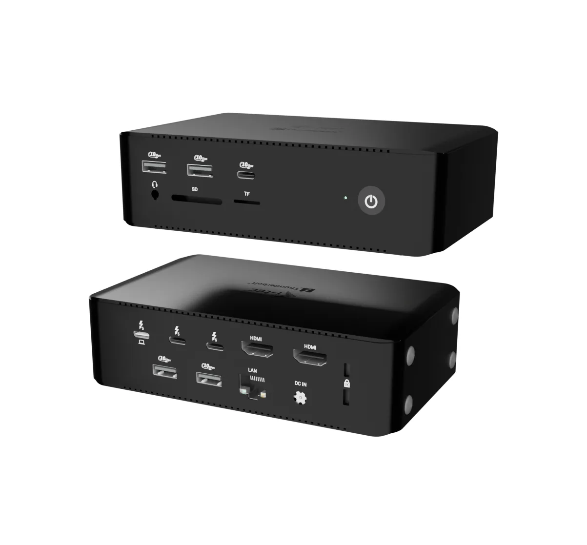 I-TEC THUNDERBOLT 5 QUATTRO/DISPLAY DOCKING STATION +PD 140W — stacja dokująca