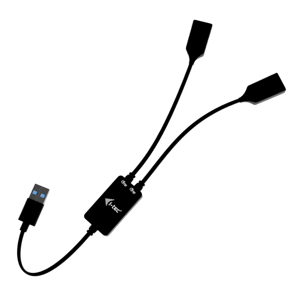 I-TEC USB-A CABLE HUB 2 PORT/USB-A HUB TO 2 PORT (2X USB-A) — hub USB