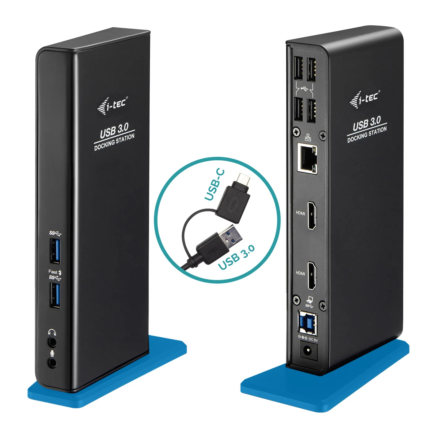 I-TEC USB 3.0/USB-C DUAL HDMI/DOCKING STATION — stacja dokująca