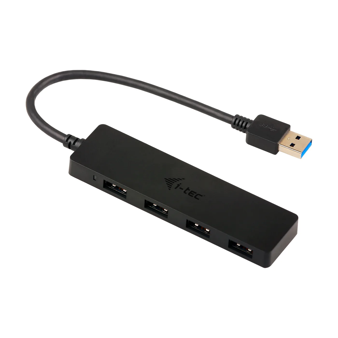 I-TEC USB 3.0 SLIM 4-PORT HUB/PASSIVE - NO PSU 2.0/1.1 COMP — hub USB