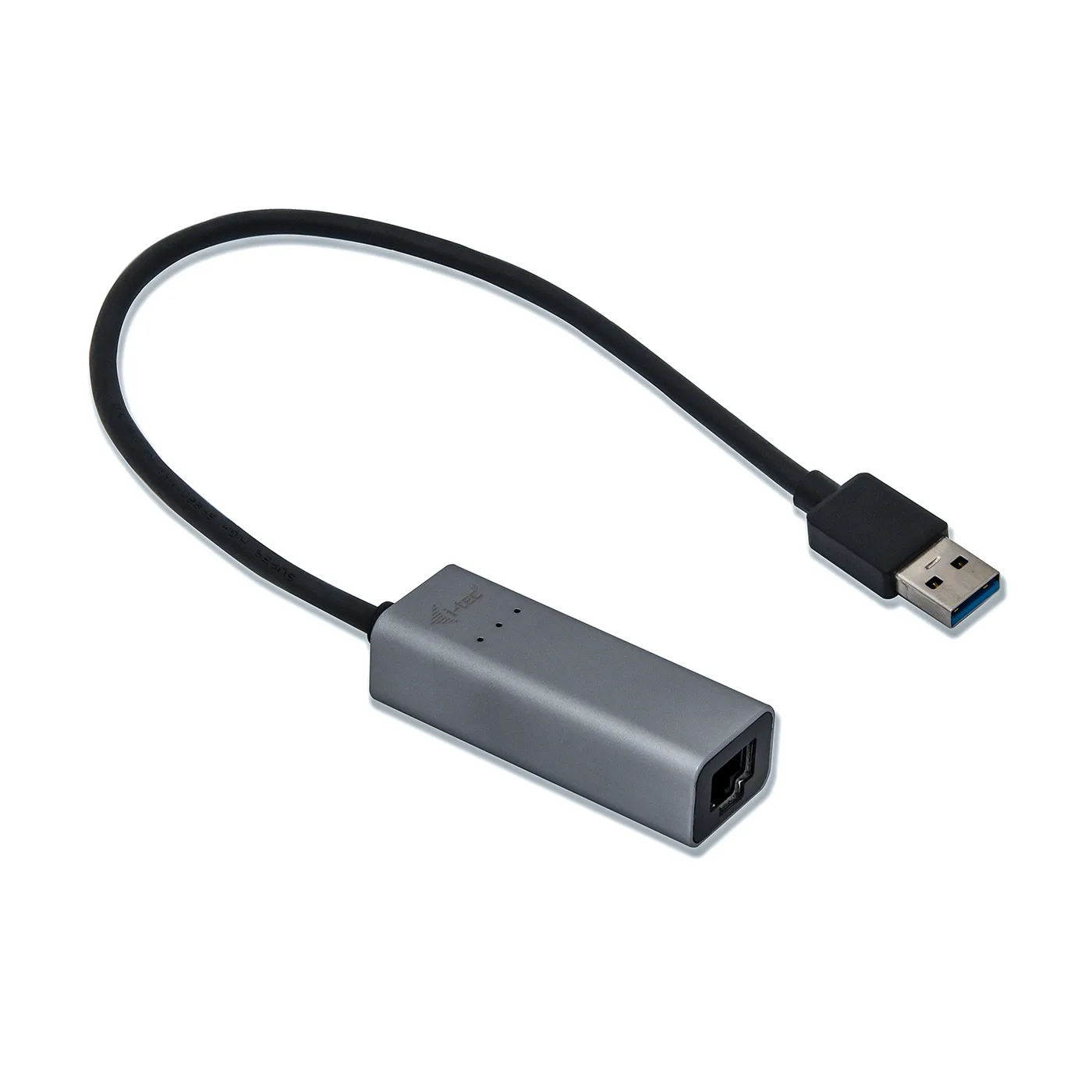 I-TEC USB 3.0 METAL GLAN ADPTR/RJ-45 SPACE GREY UP TO 1GGBPS — kabel USB