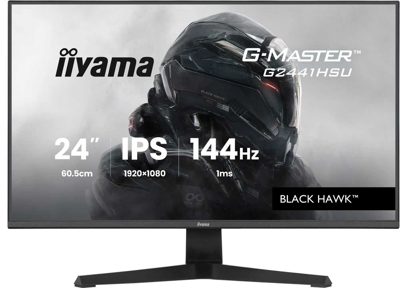 Iiyama 24IN G2441HSU-B1 144HZ HD/GAMING DISPLAY 1MS (MPRT) IPS LC — monitor LCD 23,8" Full HD