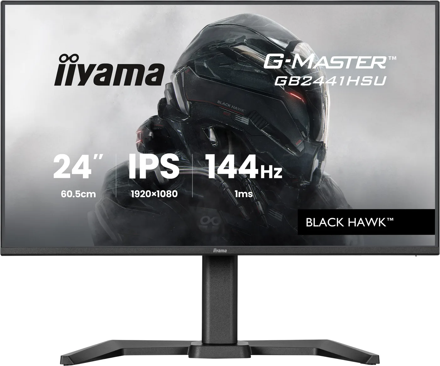 Iiyama 24IN GB2441HSU-B1 144HZ HD/GAMING DISPLAY 1MS (MPRT) IPS LC — monitor LCD 23,8" Full HD
