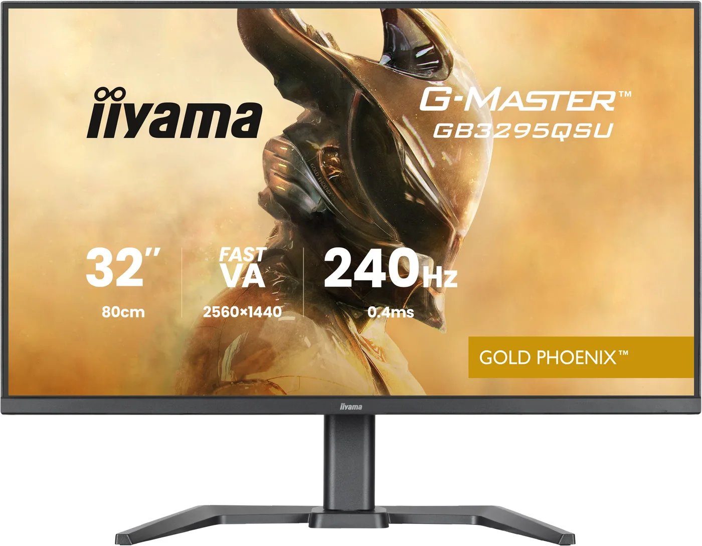 Iiyama GB3295QSU-B1 31.5IN G-MASTER RE/D EAGLE 2560X1440 4MS 16:9 4000 — monitor LCD 31,5" VA QHD