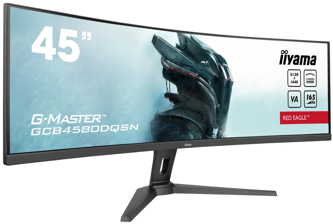 Iiyama GCB4580DQSN-B1 45IN DQHD/44.5IN ETE DQHD CURVED GAMING 15 — monitor LCD 44,5" VA 5120 x 1440