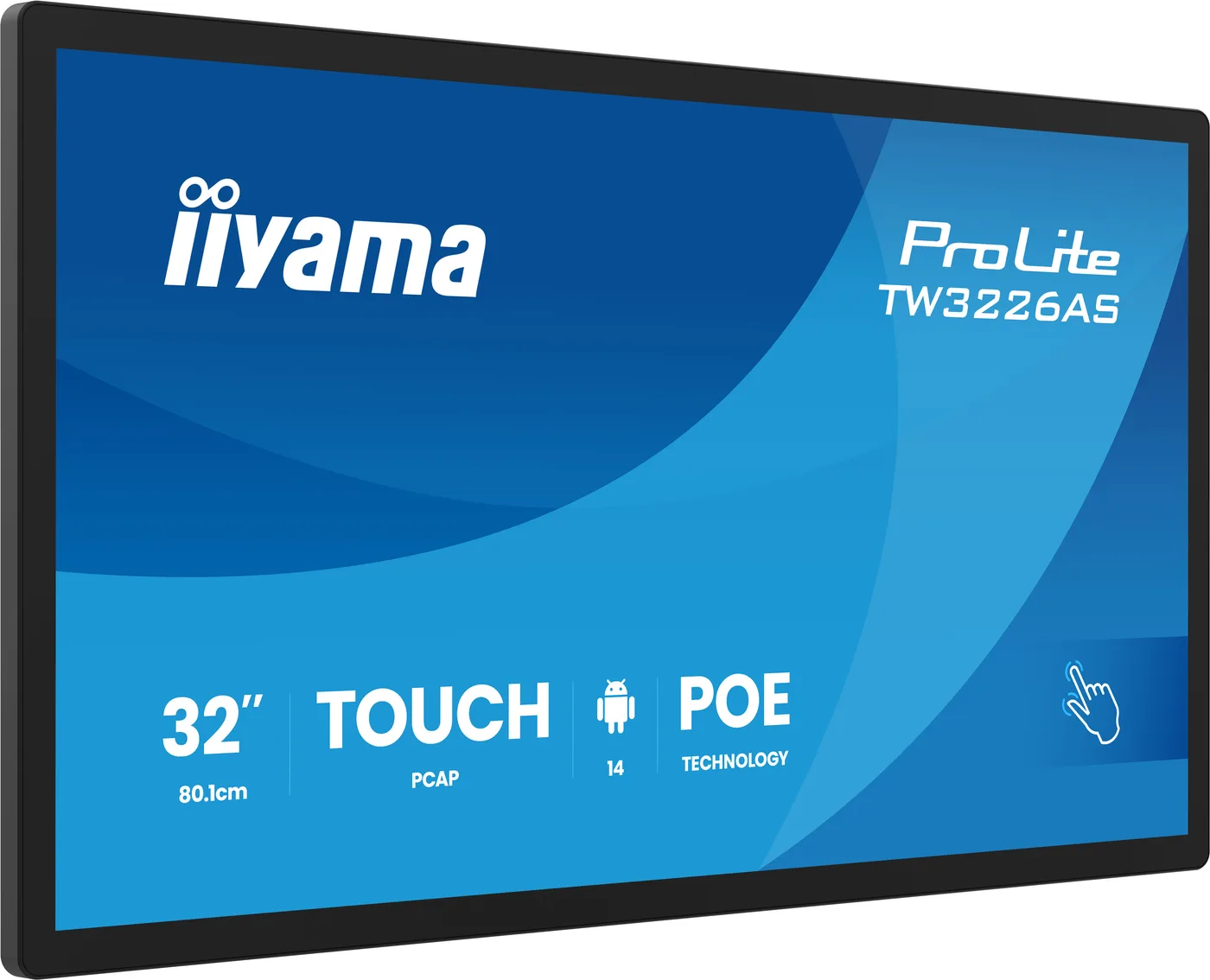 Iiyama TW3226AS-B3P 32IN ANDROID OS/1920X1080 430CD/M HDMI-IN 3X USB — monitor LCD 31,5" VA Full HD