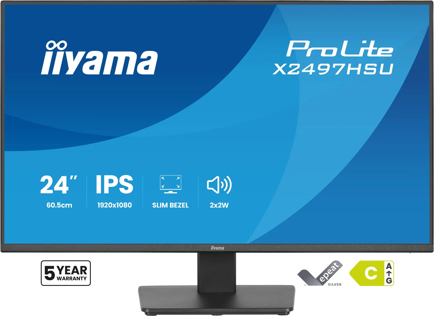 Iiyama X2497HSU-B1 24IN FHD IPS/24IN IPS-PANEL 1920X1080120HZ EY — monitor LCD 23,8" Full HD