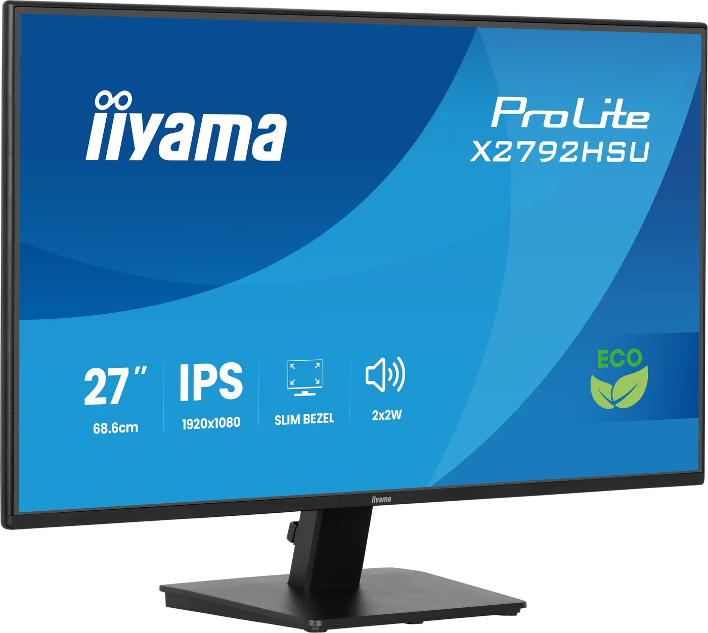Iiyama 4fl-like, 120Hz, 1500:1, 2x 3.2, ErP B — monitor LCD 27" IPS Full HD