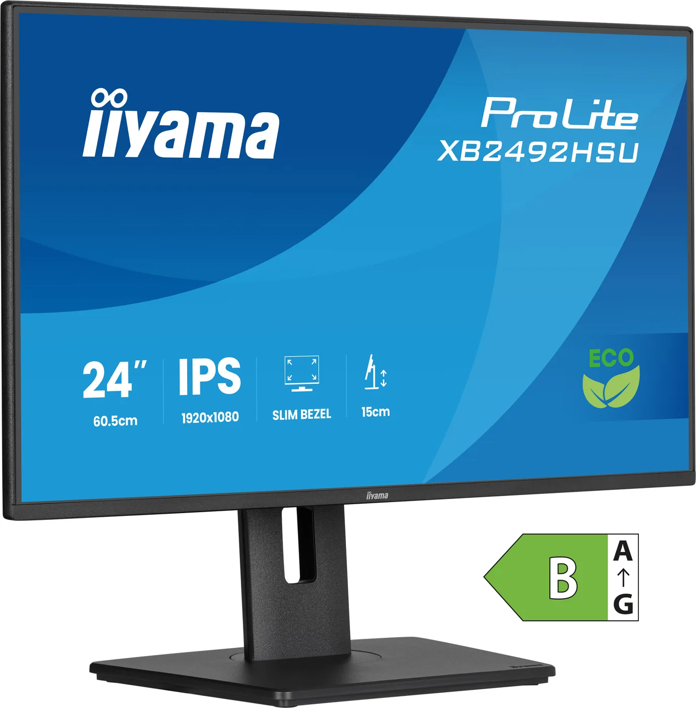 Iiyama 4fl-like, 120Hz, 1500:1, 2x 3.2, ErP B — monitor LCD 23,8" IPS Full HD