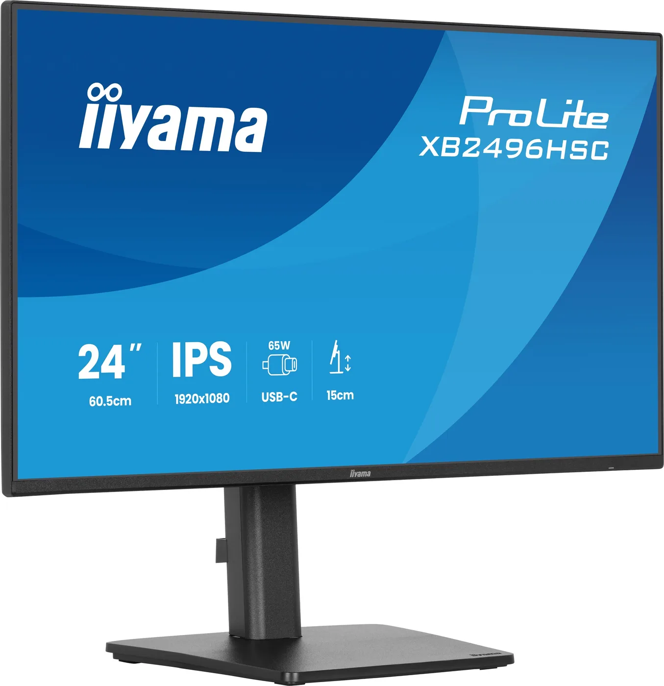 Iiyama XB2496HSC-B1 24IN ULTRA THIN 19/20X1080 3MS 1500:1 HDMI/USB — monitor LCD 23,8" IPS Full HD