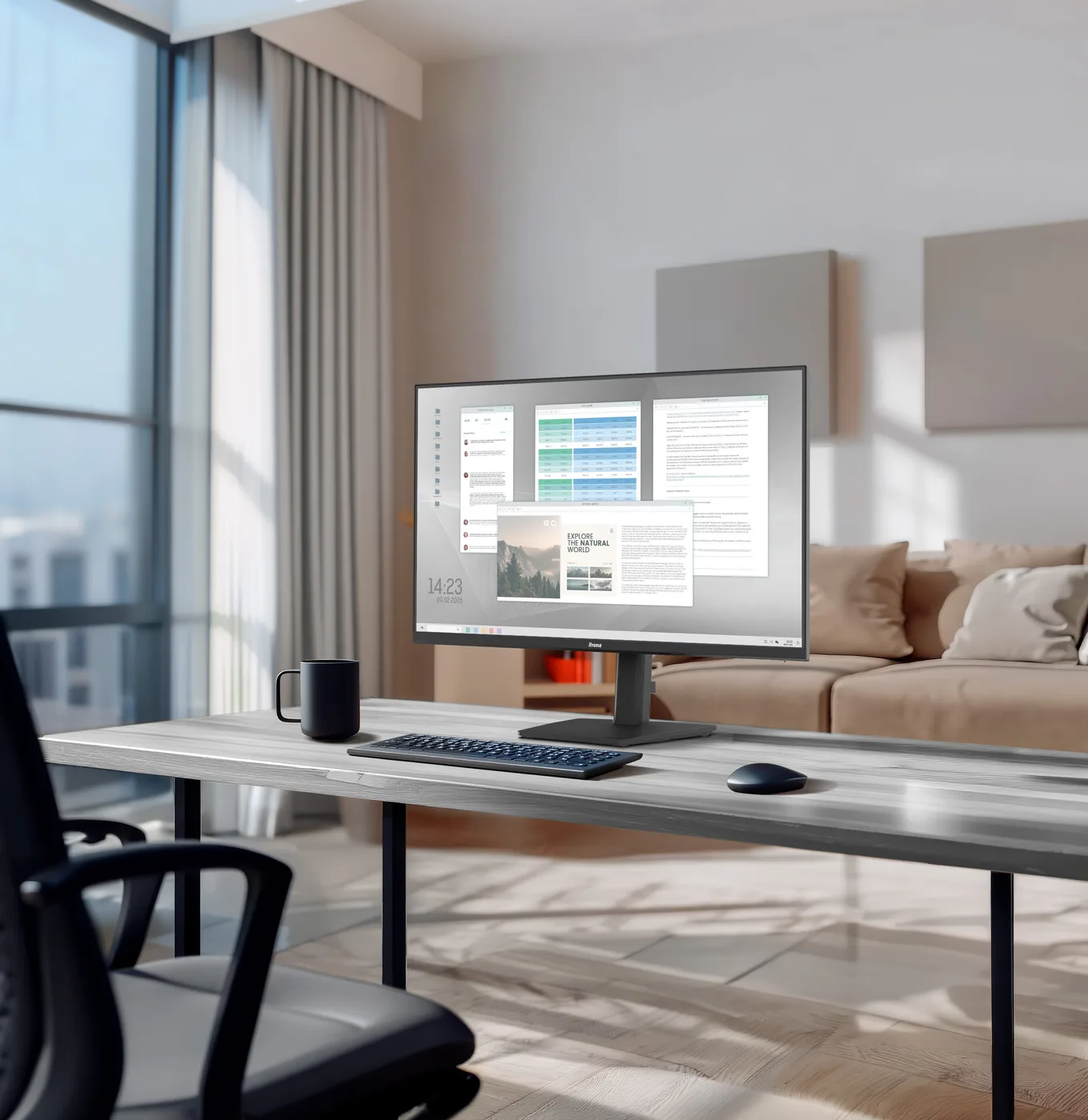 Iiyama XB2793QSU-B1 — monitor LCD 27" IPS QHD