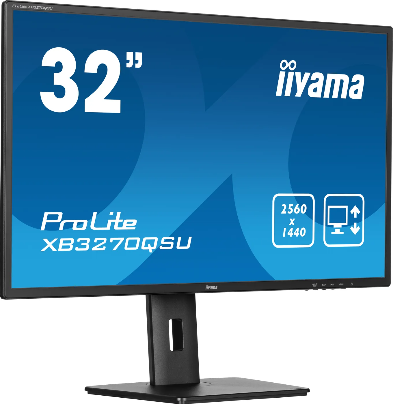 Iiyama XB3270QSU-B1 32IN/32IN IPS-PANEL 2560X1440 — monitor LCD 31,5" QHD