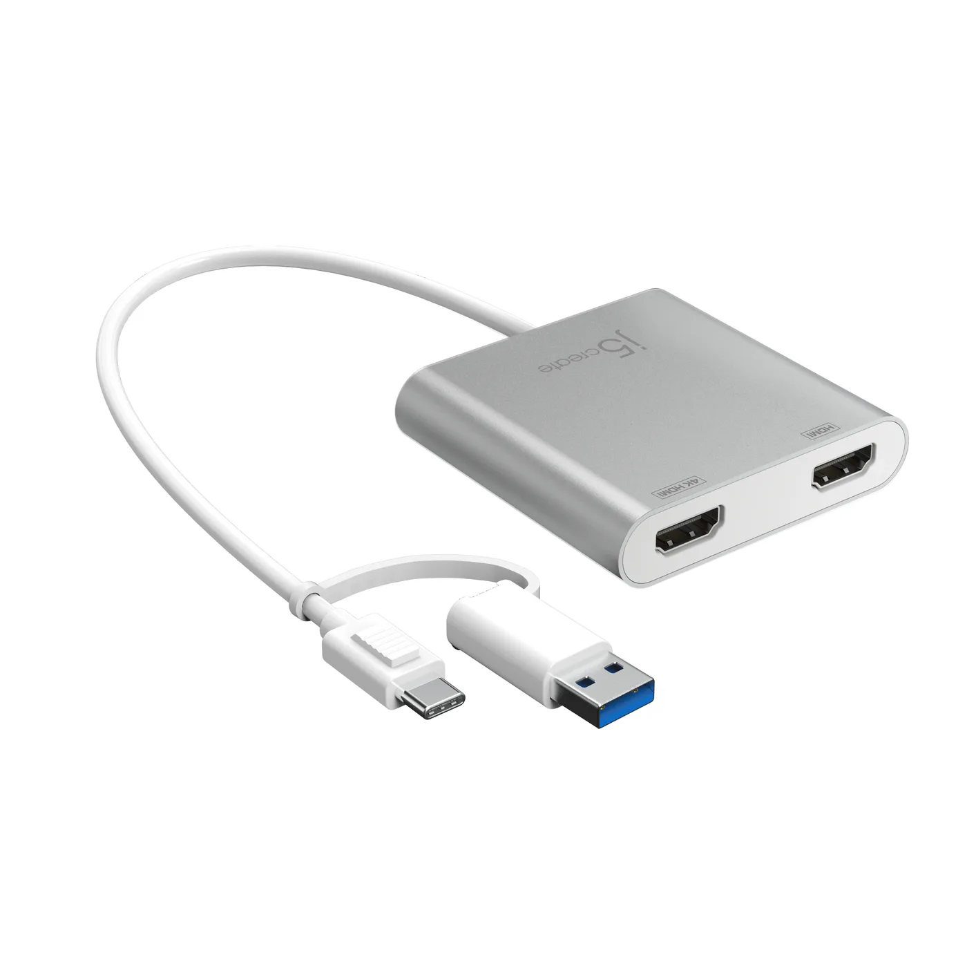 J5Create USB-C TO DUAL HDMI/MULTI-MONITOR ADAPTER — kabel USB