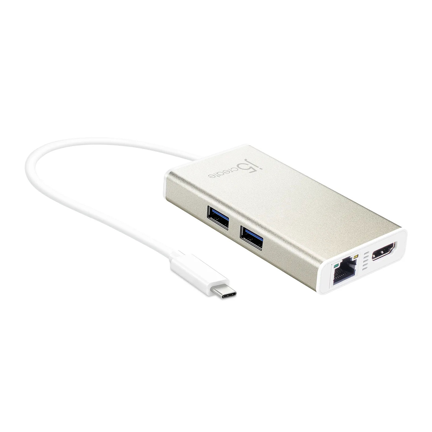 J5Create USB-C MULTI-ADAPTER -/HDMI/ETHERNET/USB 3.1 HUB/PD 2.0 — hub USB