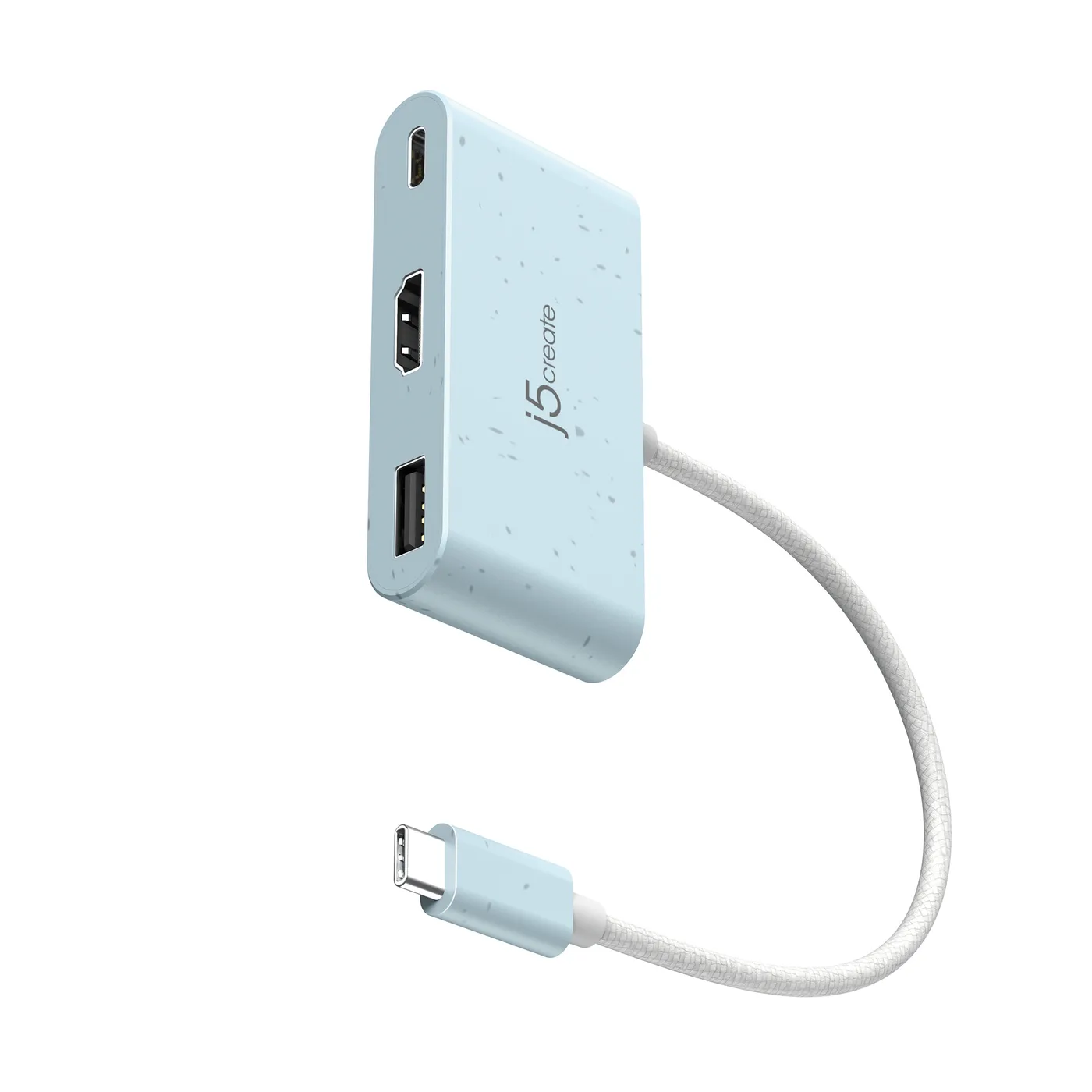 J5Create ECO-FRIENDLY USB-C TO HDMI USB/TYPE-A WITH POWER DELIVERY — hub USB