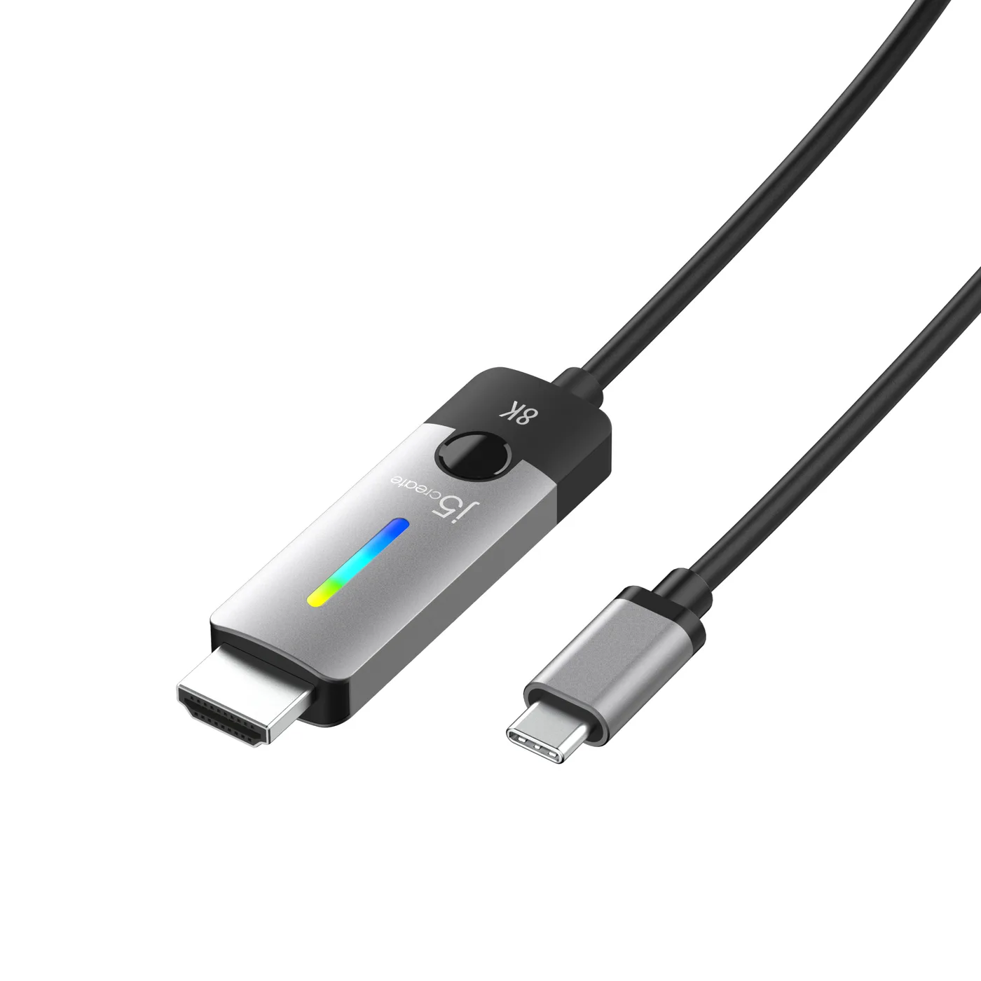 J5Create USB-C TO HDMI 2.1 8K CABLE — kabel audio-wideo