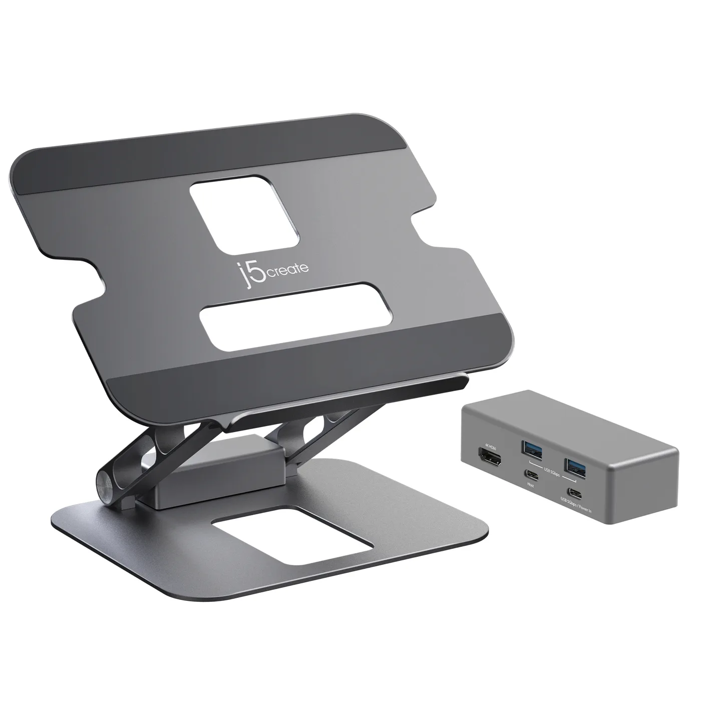 J5Create MULTI-ANGLE 4K DOCKING STAND — stacja dokująca