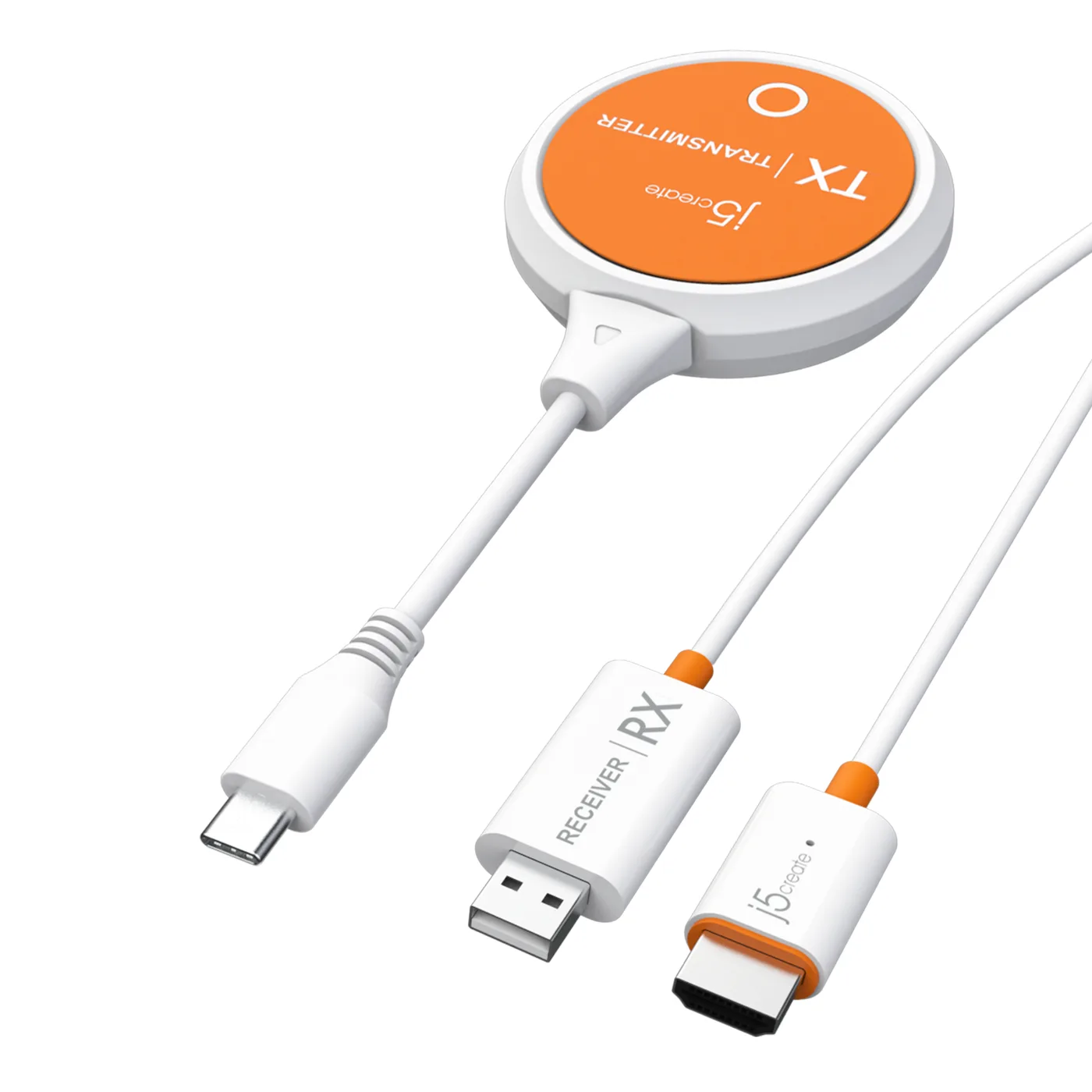 J5Create SCREENCAST USB-C WIRELESS/DISPLAY HDMI EXTENDER — kabel audio-wideo