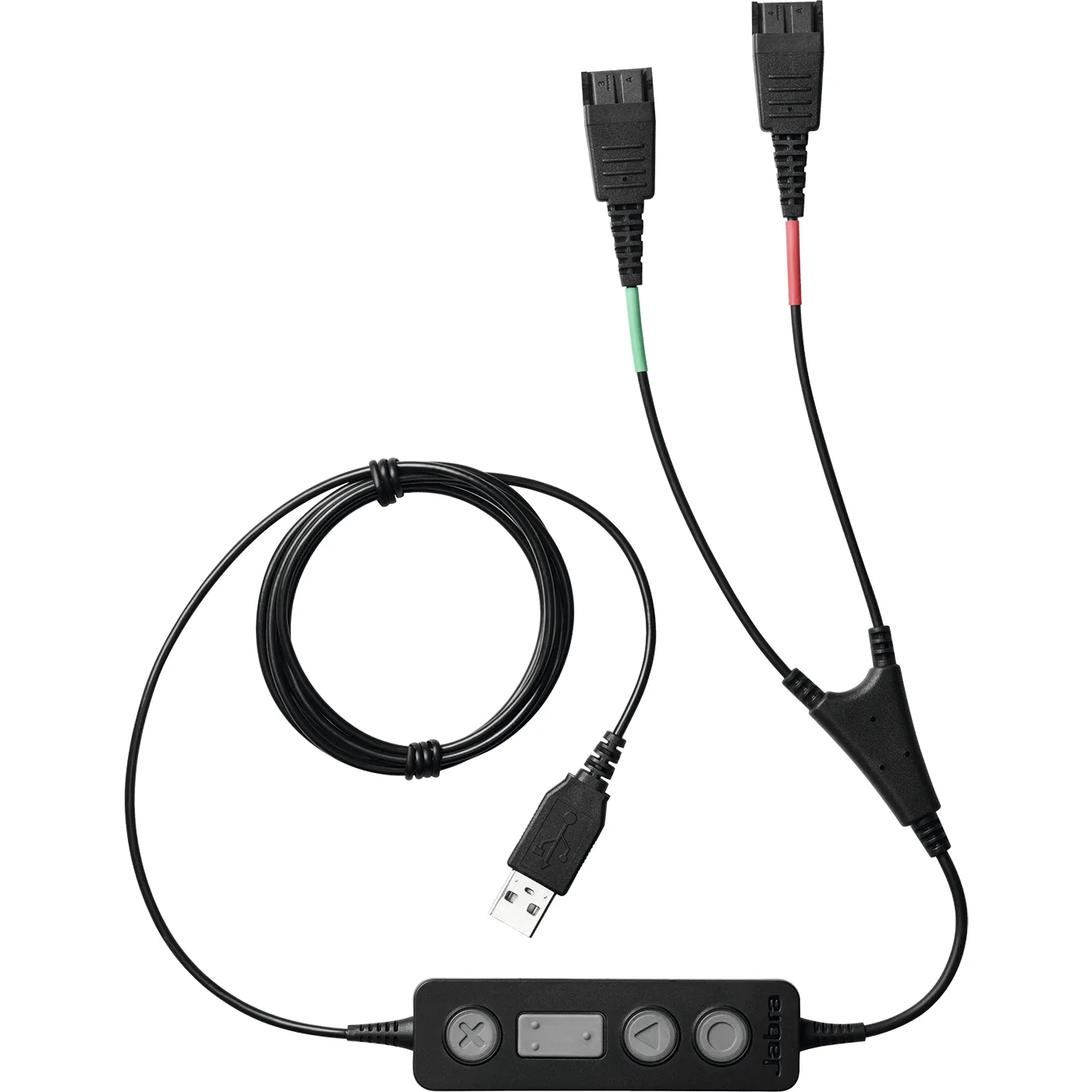 Jabra SUPERVISOR CORD 2XQD / USB/QTY 1 — akcesorium sieciowe