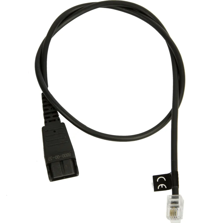 Jabra CABLE W/ QD TO RJ10 PLUG/CALLMASTER V VI 0.5M/PLX A22 — akcesorium sieciowe
