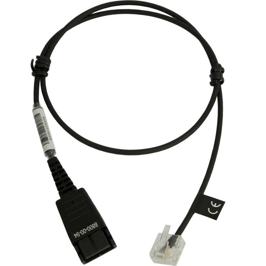 Jabra ADAPTER QD TO RJ45 SPECIAL/F/ SIEMENS OPEN STAGE — akcesorium sieciowe