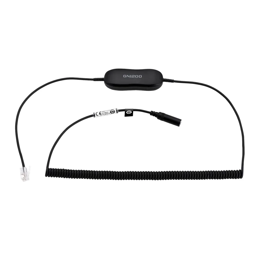 DESK PHONE CABLE JABRA EVOLVE/RJ9 TO 3.5 MM JACK CONV. CABLE2M — akcesorium sieciowe