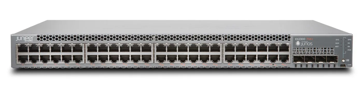 Juniper Networks EX2300 48-PORT POE+ — przełącznik LAN zarządzalny 48 portów