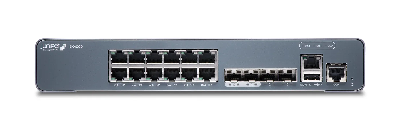 Juniper Networks EX4000 12-PORT — przełącznik LAN zarządzalny 12 portów