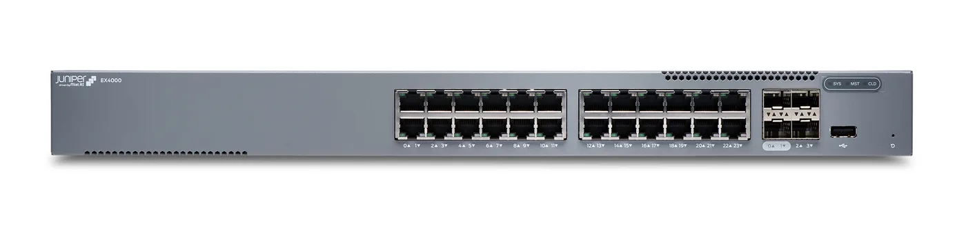 Juniper Networks EX4000 24-PORT — przełącznik LAN zarządzalny 24 portów