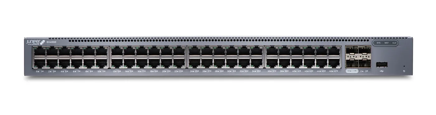 Juniper Networks EX4000 48-PORT — przełącznik LAN zarządzalny 48 portów