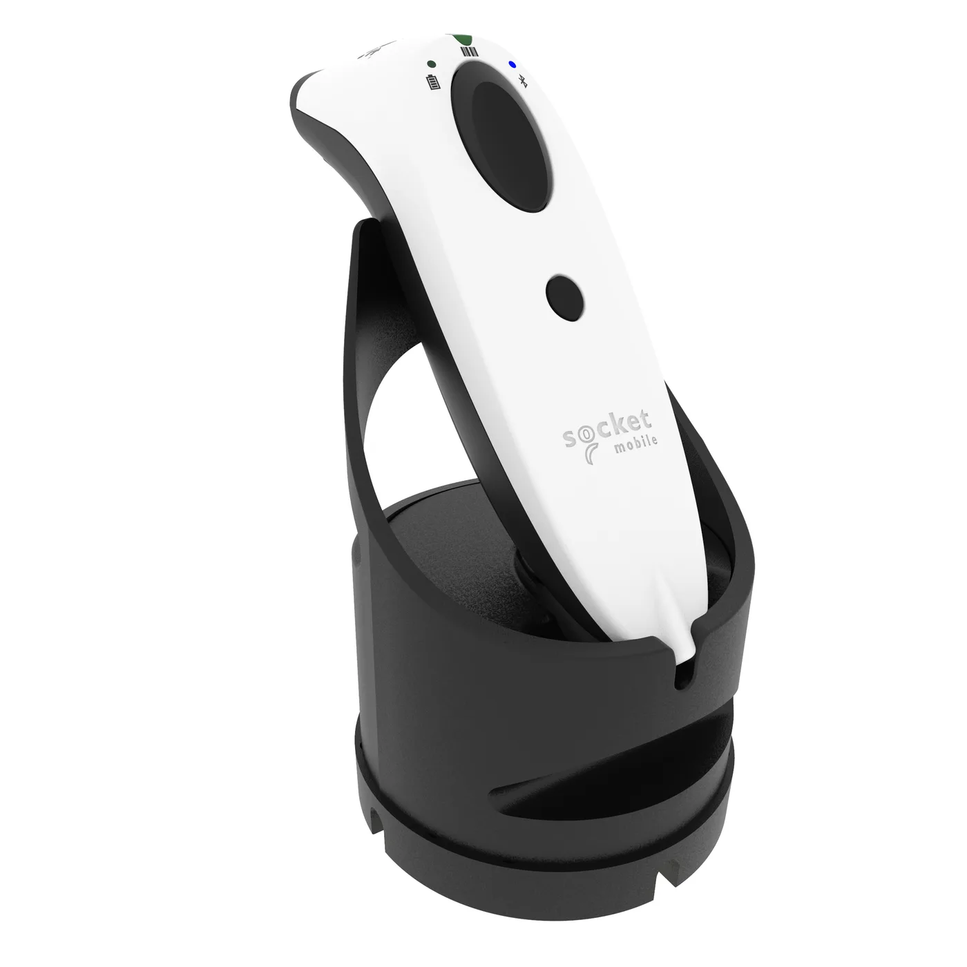 SOCKETSCAN S720 LINEAR BARCODE/QR CODE READER WHITE BLACK DOCK — czytnik kodów kreskowych