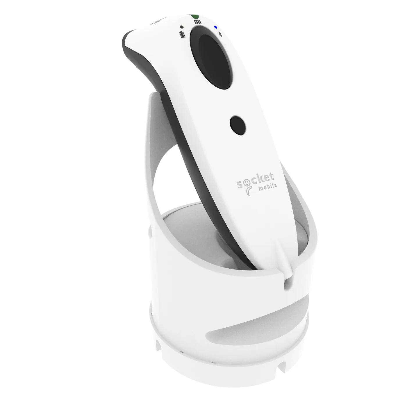 SOCKETSCAN S720 LINEAR BARCODE/QR CODE READER WHITE WHITE DOCK — czytnik kodów kreskowych