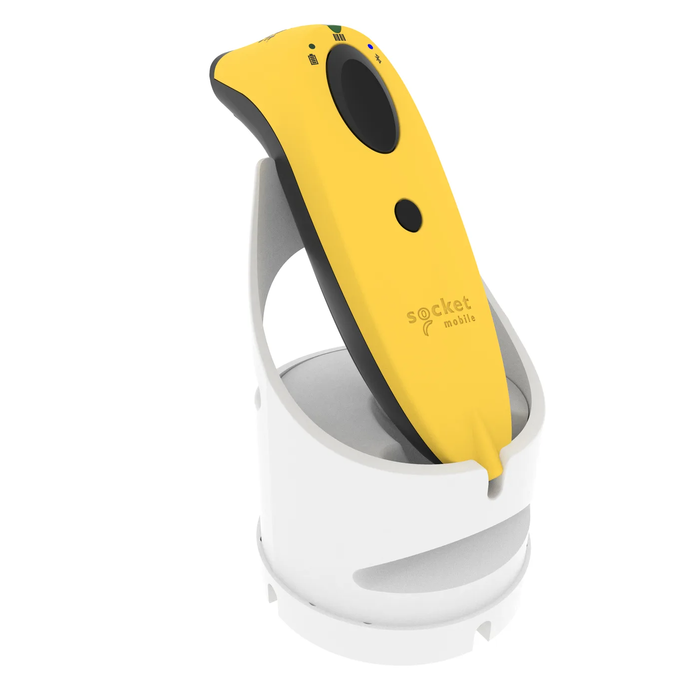 SOCKETSCAN S720 LINEAR BARCODE/QR CODE READER YELLOW WHITE DOCK — czytnik kodów kreskowych