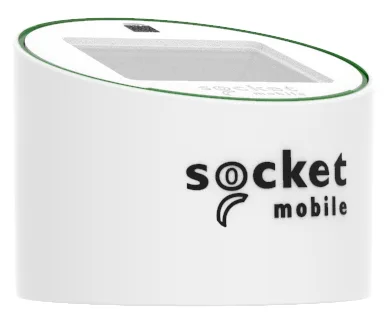 SOCKETSCAN S320 UNIVERSAL QR/CODE READER WHITE W/SECURE PAD — czytnik kodów kreskowych