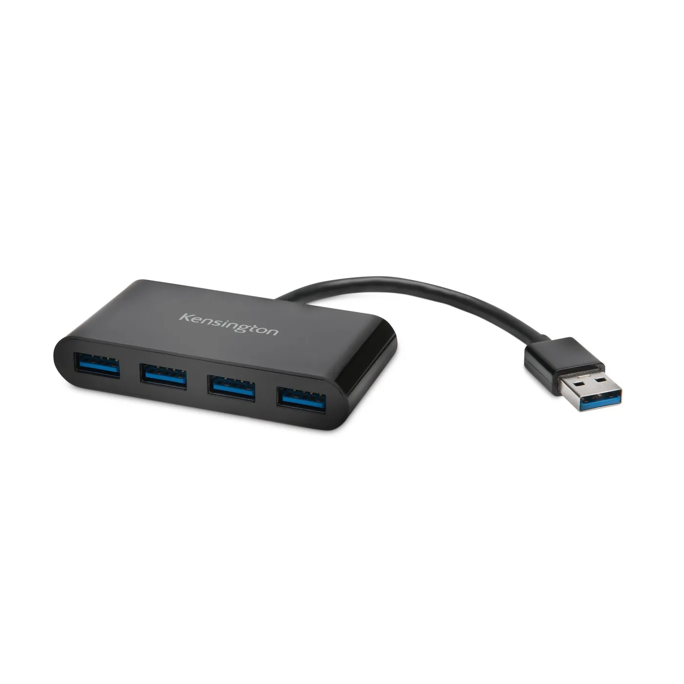 KENSINGTON UH4000 4-PORT HUB/4XUSB 3.0 BLACK — hub USB