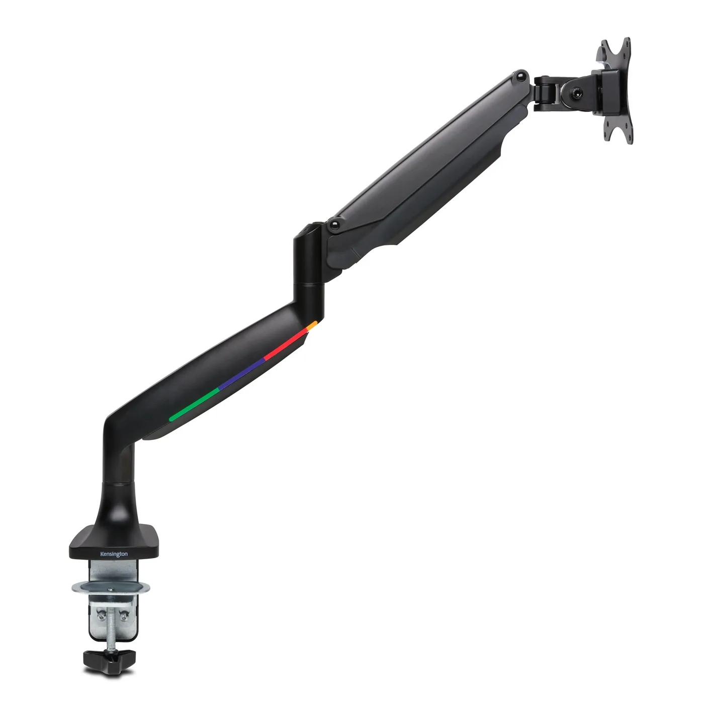 Kensington ONE-TOUC SINGLE MONITOR ARM/SINGLE HEIGHT ADJUSTABLE BLACK — uchwyt do monitora