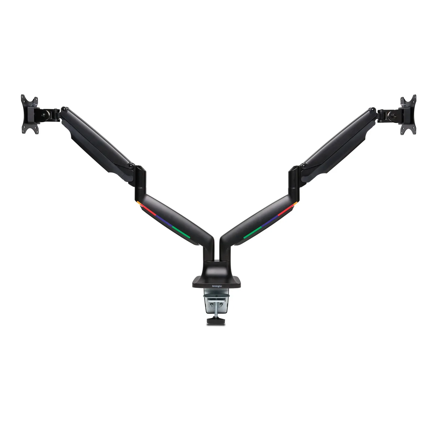 Kensington ONE-TOUCH DUAL MONITOR ARM/HEIGHT ADJUSTABLE BLACK — uchwyt do monitora