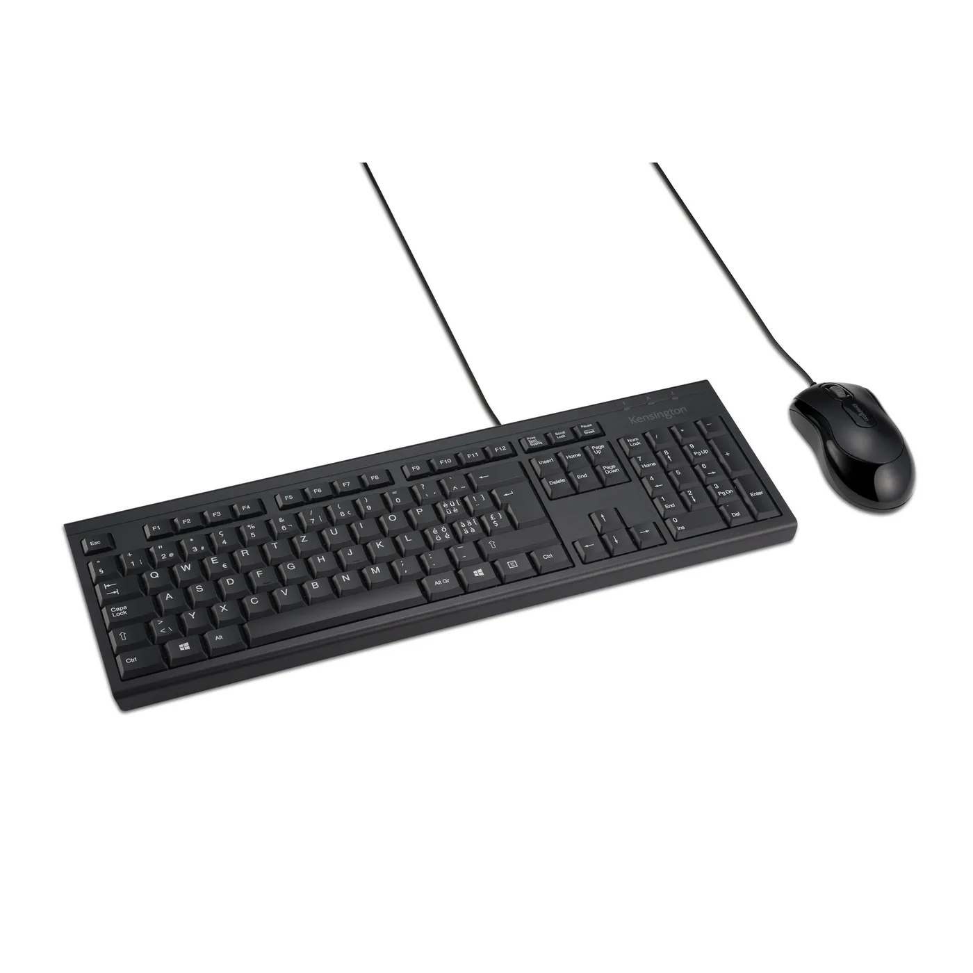KENSINGTON KM100 EQ KEYBOARD/AND MOUSE SET - CH — klawiatura