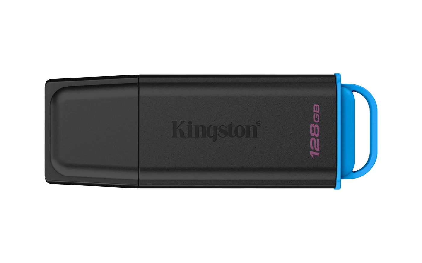 Kingston 128GB PORTABLE USB 3.2 GEN 1/DATATRAVELER EXODIA BLACK/BLUE — pendrive USB