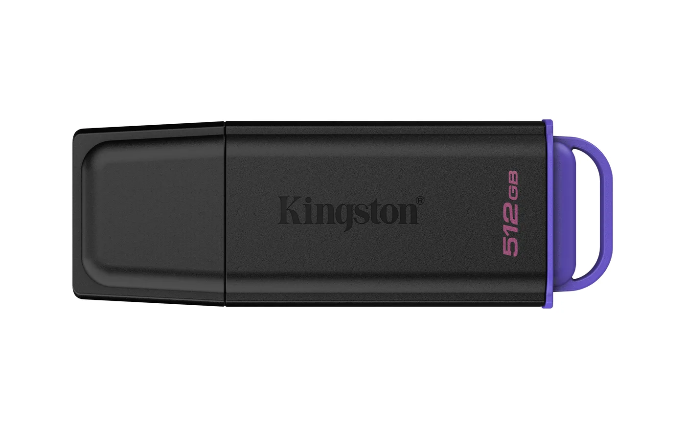 Kingston 512GB PORTABLE USB 3.2 GEN 1/DATATRAVELER EXODIA BLACK/PURPLE — pendrive USB