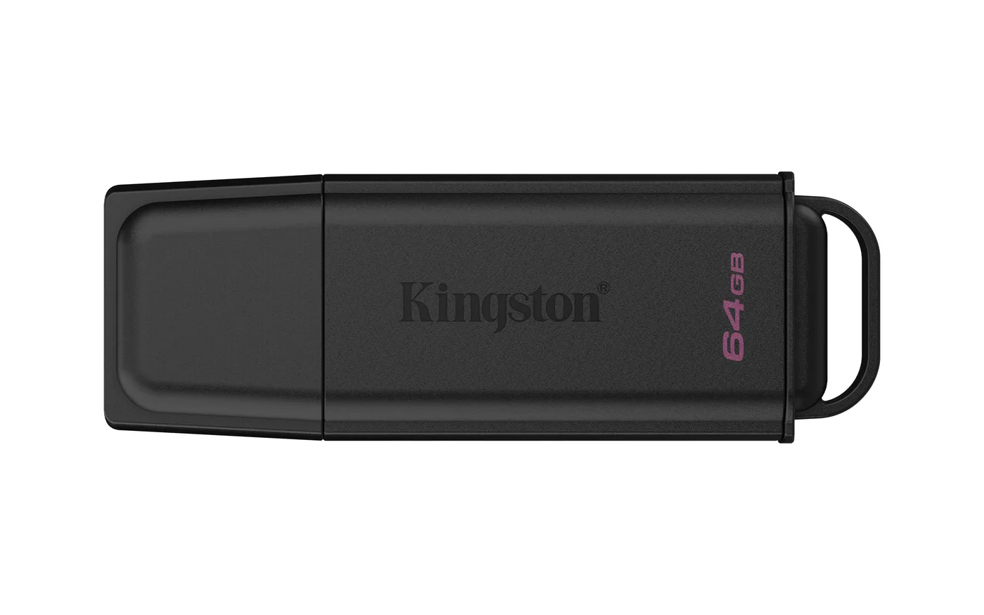 Kingston 64GB PORTABLE USB 3.2 GEN 1/DATATRAVELER EXODIA BLACK — pendrive USB