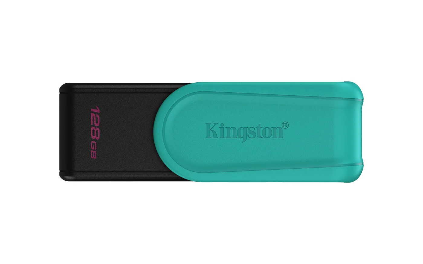 Kingston 128GB DT EXODIA S PORTABLE/USB 3.2 GEN 1 (BLACK/TURQUOISE) — pendrive USB