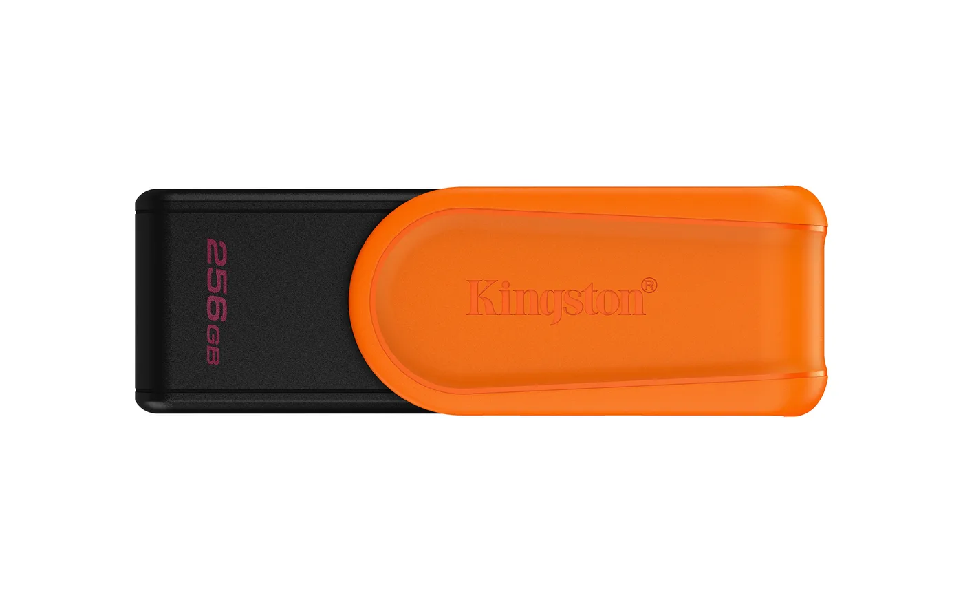 Kingston 256GB DT EXODIA S PORTABLE/USB 3.2 GEN 1 (BLACK/ORANGE) — pendrive USB