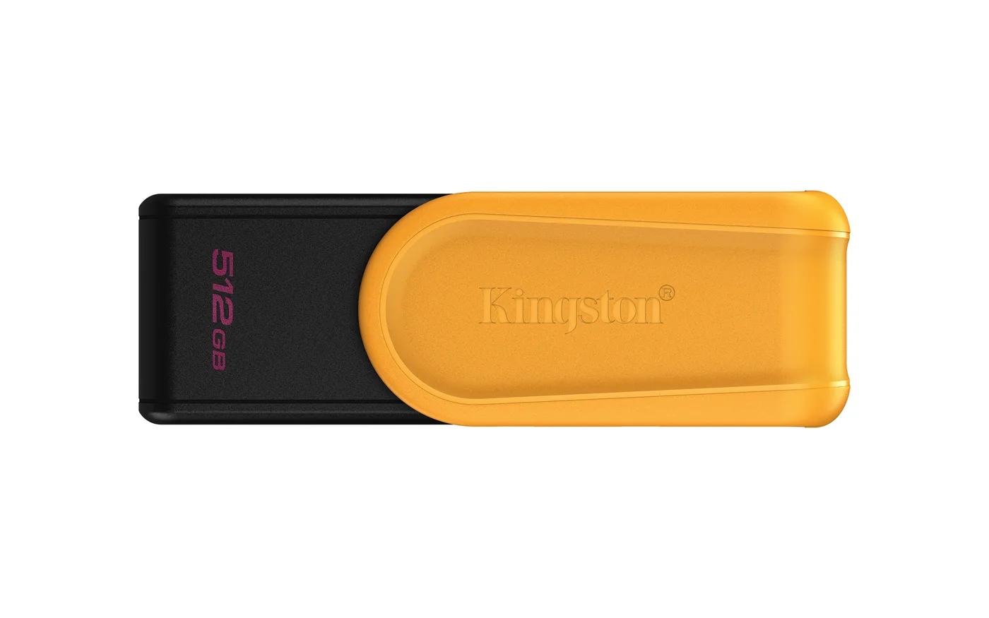 Kingston 512GB DT EXODIA S PORTABLE/USB 3.2 GEN 1 (BLACK/YELLOW) — pendrive USB
