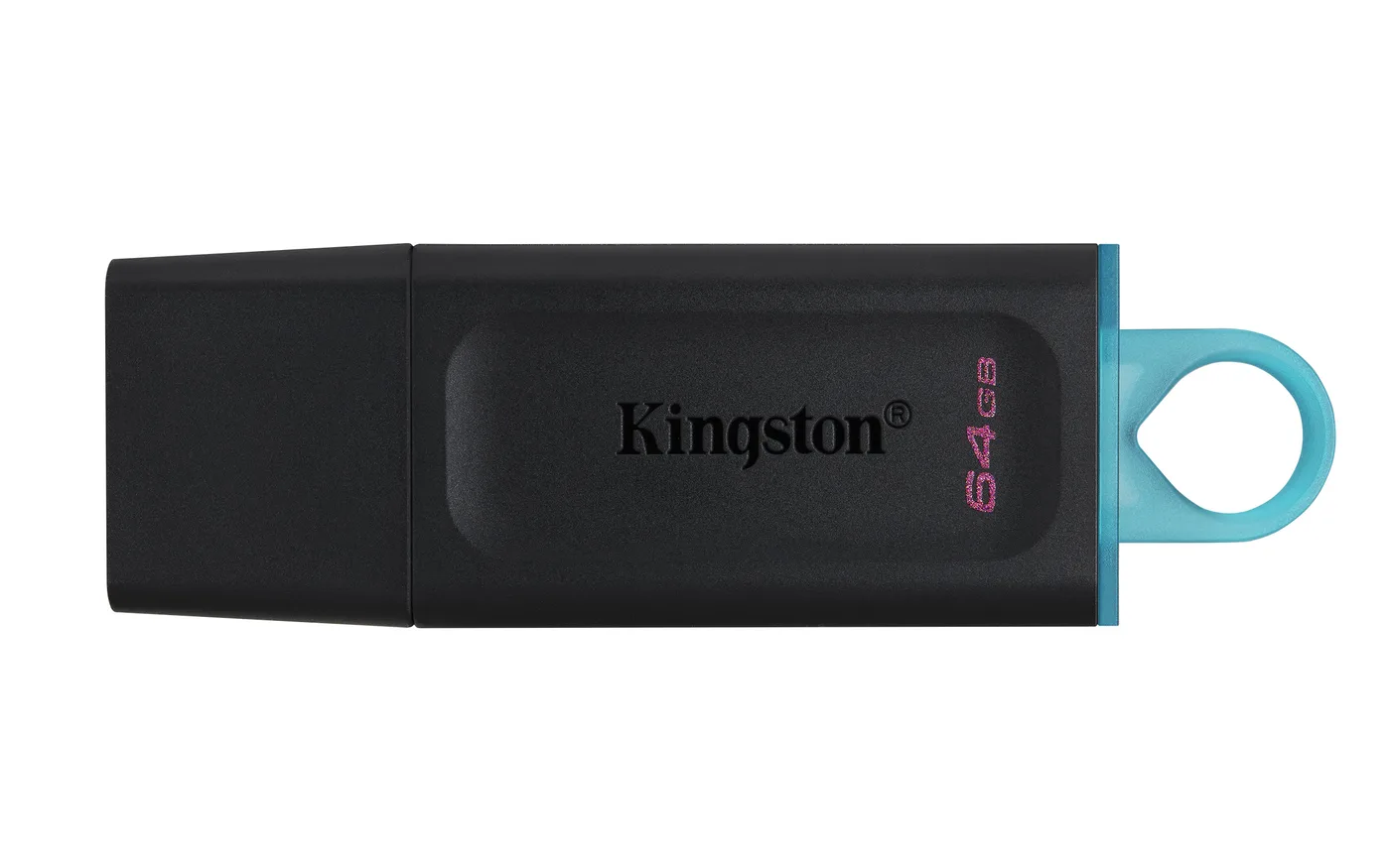 Kingston 64GB DT EXODIA USB3.2 GEN 1/(BLACK + TEAL) 2 PIECES — pendrive USB
