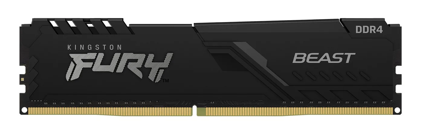 Kingston 16GB DDR4-3200MHZ CL16 DIMM/FURY BEAST BLACK — pamięć RAM